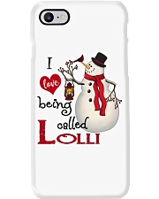 I Love Being Called Lolli- Xmas Phone Case tile