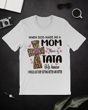 Mom Then A Tata - Cross Classic T-Shirt lifestyle-mens-crewneck-front-16