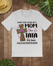 Mom Then A Tata - Cross Classic T-Shirt lifestyle-mens-crewneck-front-18