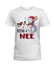 I Love Being A Nee - Xmas Ladies T-Shirt tile