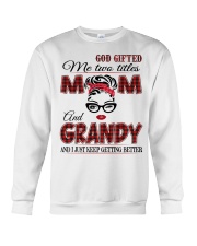 Mom And Grandy - Red 2022 .Png Crewneck Sweatshirt tile