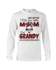 Mom And Grandy - Red 2022 .Png Long Sleeve Tee tile