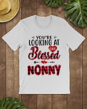 One Blessed Nonny - Red Classic T-Shirt lifestyle-mens-crewneck-front-18