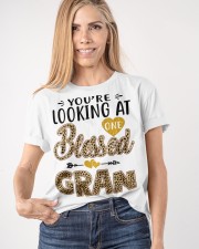 One Blessed Gran - Leo Classic T-Shirt apparel-classic-tshirt-lifestyle-front-100