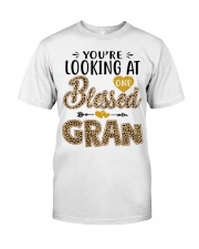 One Blessed Gran - Leo Classic T-Shirt front