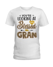 One Blessed Gran - Leo Ladies T-Shirt tile