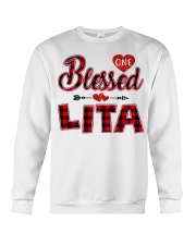 Blessed Lita - Red Crewneck Sweatshirt tile