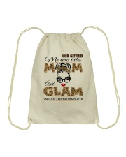 Mom And Glam - 2022.Png Drawstring Bag tile