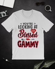 One Blessed Gammy - Red Classic T-Shirt lifestyle-mens-crewneck-front-16