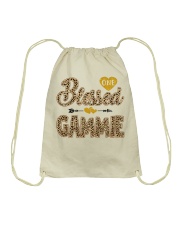 Blessed Gammie - Leo Drawstring Bag tile