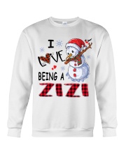 I Love Being A Zizi - Xmas Crewneck Sweatshirt tile