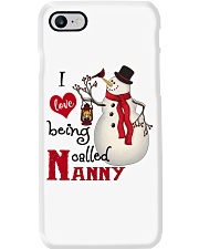 I Love Being Called Nanny - Xmas Phone Case tile