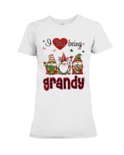 I Love Being Grandy - R Premium Fit Ladies Tee tile
