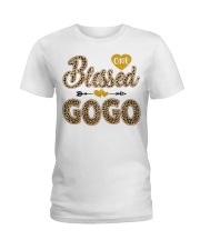 Blessed Gogo - Leo Ladies T-Shirt tile