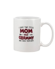 I have two titles mom and GRAMMY Mug tile