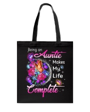 Being An Auntie Makes My Life Complete Tote Bag tile