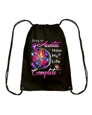 Being An Auntie Makes My Life Complete Drawstring Bag tile