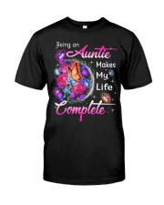 Being An Auntie Makes My Life Complete Classic T-Shirt front