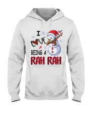 I Love Being A Rah Rah - Xmas Hooded Sweatshirt tile