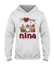 I Love Being Nina - R Hooded Sweatshirt tile