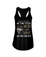 Mom And Nonny - Rock Them Both Cross Ladies Flowy Tank tile