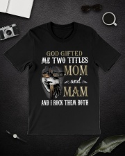 Mom And Mam - Rock Them Both Cross Classic T-Shirt lifestyle-mens-crewneck-front-16