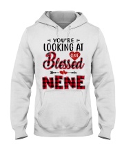 One Blessed Nene - Red Hooded Sweatshirt tile