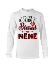 One Blessed Nene - Red Long Sleeve Tee tile