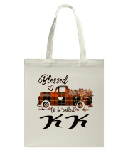 Blessed To Be Called KK - Autumn Tote Bag tile