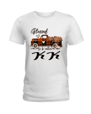 Blessed To Be Called KK - Autumn Ladies T-Shirt tile