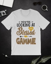 One Blessed Gammie - Leo Classic T-Shirt lifestyle-mens-crewneck-front-16