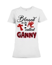 Blessed To Be Called Ganny - Red Premium Fit Ladies Tee tile