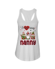 I Love Being Nanny - R Ladies Flowy Tank tile