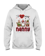 I Love Being Nanny - R Hooded Sweatshirt tile