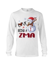 I Love Being A Zma - Xmas Long Sleeve Tee tile