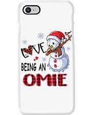 I Love Being A Omie - Xmas Phone Case tile