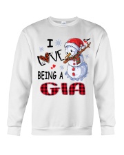 I Love Being A Gia - Xmas Crewneck Sweatshirt tile