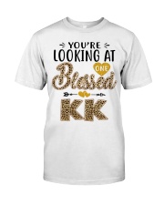One Blessed Kk - Leo Classic T-Shirt front