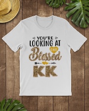 One Blessed Kk - Leo Classic T-Shirt lifestyle-mens-crewneck-front-18