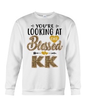 One Blessed Kk - Leo Crewneck Sweatshirt tile