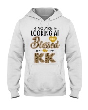 One Blessed Kk - Leo Hooded Sweatshirt tile