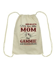 Mom And Gammie - H Drawstring Bag tile