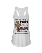Mom Then An Aunt Grandma - Cross Ladies Flowy Tank tile
