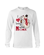 I Love Being Called Nona- Xmas Long Sleeve Tee tile