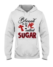 Blessed To Be Called Sugar - Red Hooded Sweatshirt tile