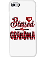 Blessed Grandma - Red Phone Case tile