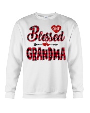 Blessed Grandma - Red Crewneck Sweatshirt tile