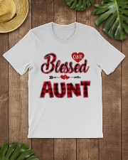 Blessed Aunt - Red Classic T-Shirt lifestyle-mens-crewneck-front-18