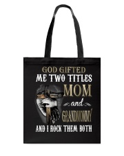 Mom And Grandmommy - Rock Them Both Cross Tote Bag tile