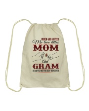 Mom And Gram - H2 Drawstring Bag tile